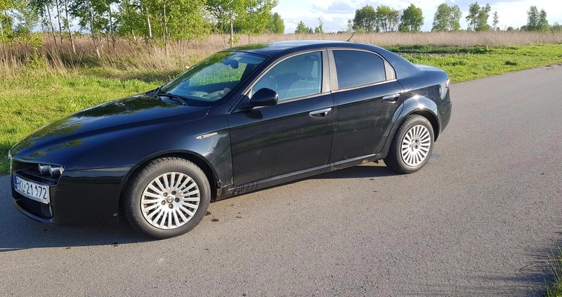 Alfa Romeo 159 cena 6490 przebieg: 365000, rok produkcji 2005 z Dąbie małe 79